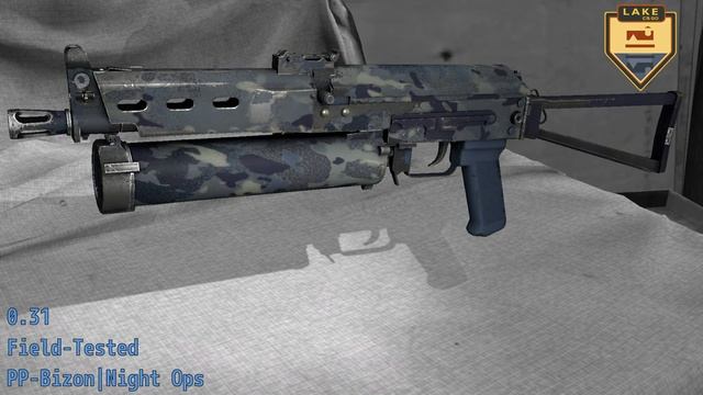 PP-Bizon Night Ops - Skin Wear Preview смотреть онлайн