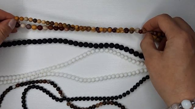 22. Яшма мукаит, кофейный и чёрный агат, лава, бусины тридакна с алиэкспресс смотреть онлайн