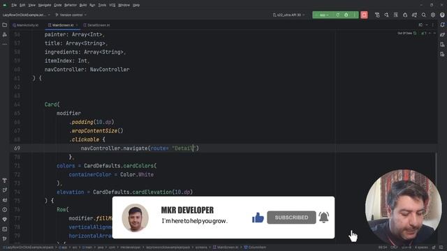 Item Click LazyColumn/Row Navigate to new Screen - Android Jetpack Compose смотреть онлайн
