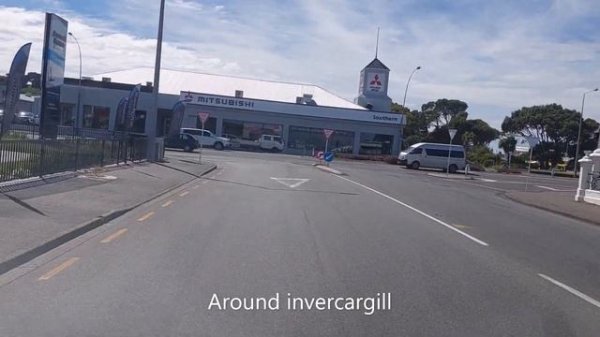 Let's go - City tour 3 -  Invercargill  New Zealand