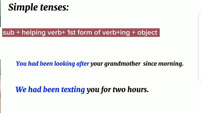 Past Perfect Continuous Tenses l Simple, negative, interrogative смотреть онлайн