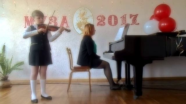 Филистович  Анна, Ф.Зейц  концерт  G dur, I часть