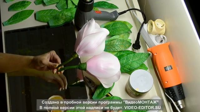 Ночник "Яблоня в цвету" , листья, часть 2 смотреть онлайн