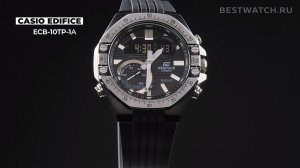 Обзор часы Casio Edifice ECB-10TP - купить на Bestwatch.ru