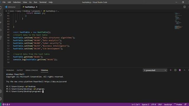 Implementing Hash Tables in JavaScript смотреть онлайн