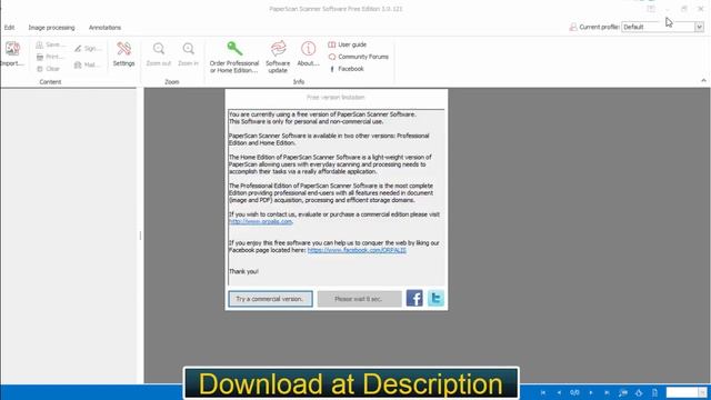 PaperScan Scanner Software Free Edition 3.0.129 смотреть онлайн