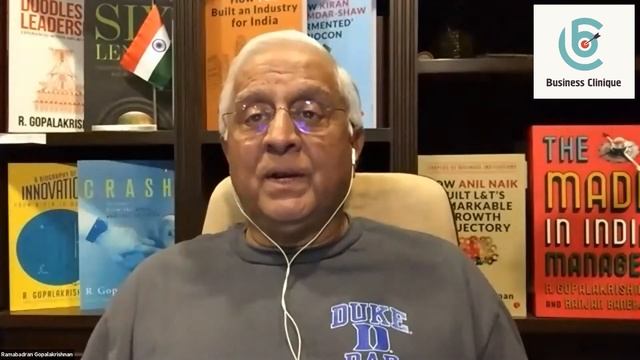Business Clinique Webinar - Wisdom for Business Leaders - R Gopalakrishnan смотреть онлайн