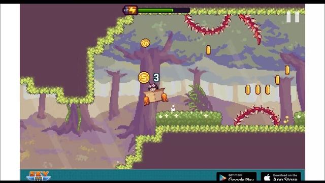 Playing Sky Chasers | Platform Games | Unite Player смотреть онлайн