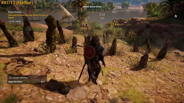 Assassin's Creed Origins ★ Side Quest: Bayek's Promise (All Stone Circles) [Walkthrough] смотреть онлайн