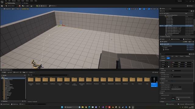 How to Move a Character Along a Spline in Unreal Engine 5 смотреть онлайн