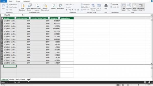 Use the Excel Data Model to avoid using VLOOKUPs when analyzing data