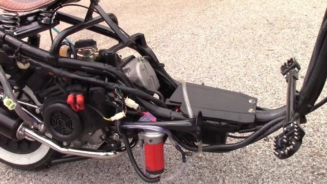 Custom Scooter - Bobber - Ruckus Clone 50cc