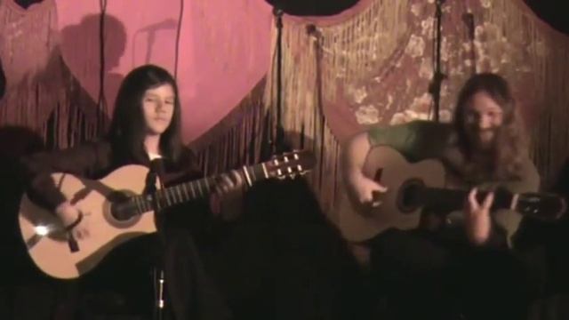 Jason McGuire (El Rubio) - Flamenco Guitar Duet with Roberto Granados (11 years old) смотреть онлайн