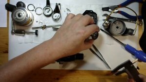 Катушка Волжанка Лидер 5000, задний фрикцион - обзор с разбором.