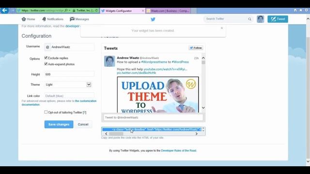Add twitter feed to wordpress with widget plugin - 2015 смотреть онлайн