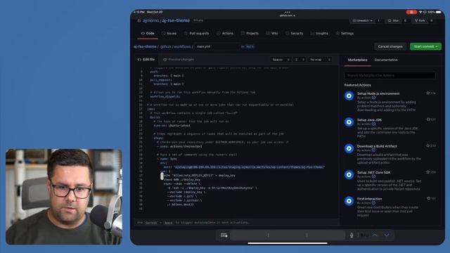 How to Deploy Your WordPress Theme with Github Actions смотреть онлайн