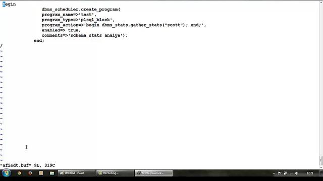 jobs and scheduler in oracle смотреть онлайн