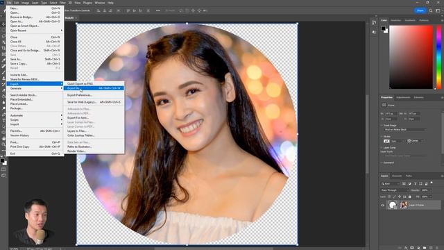 Cách xuất ảnh trong Photoshop sang JPG PNG GIF смотреть онлайн