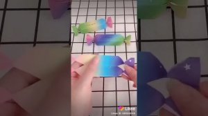 Как сделать конфетку из бумаги?