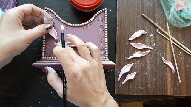 Декор салфетницы Скульптурная живопись смотреть онлайн