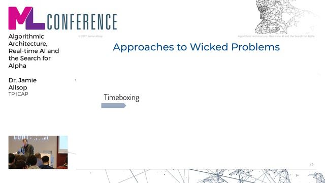 Algorithmic Architecture, Real-time AI and Alpha | ML Conference Session Dr. Jamie Allsop смотреть онлайн