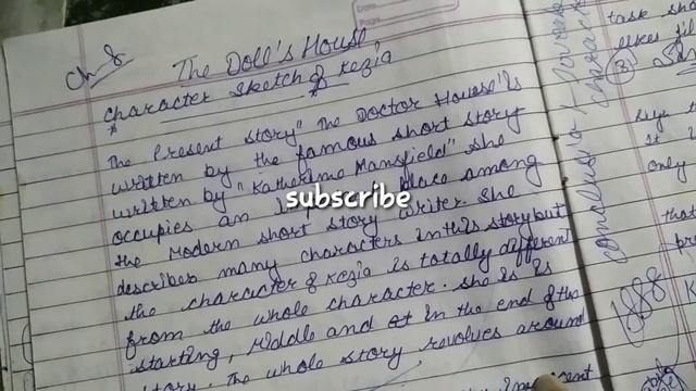 The doll's house || character sketch of kezia|| Katherine Mansfield смотреть онлайн