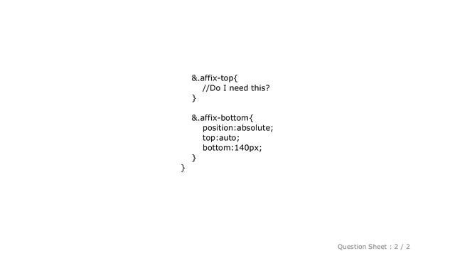 CSS : Twitter Bootstrap Affix - how to stick to bottom? смотреть онлайн