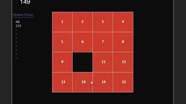 How To Solve a 4x4 Sliding Puzzle (Easily and in under a minute!) смотреть онлайн