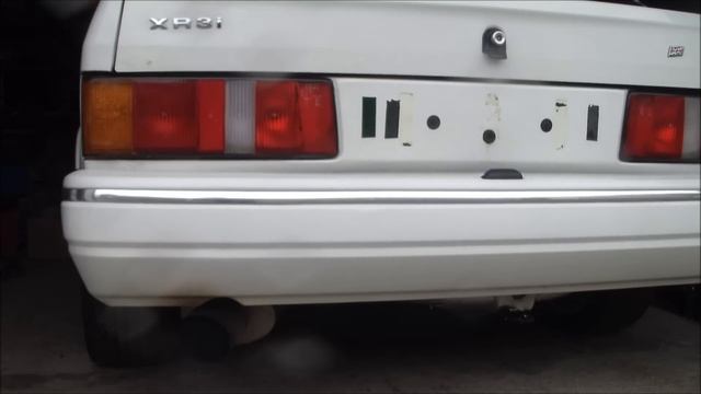 Ford Escort XR3i Exhaust смотреть онлайн