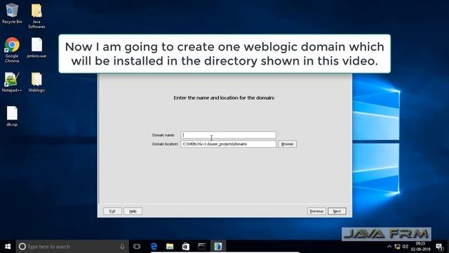 Oracle Weblogic Server 10.3.6 Intallation from Dev Zip Archive on Windows 10 using JRockit JDK 6 смотреть онлайн