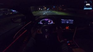 BMW M8 Convertible *NIGHT DRIVE POV* by AutoTopNL