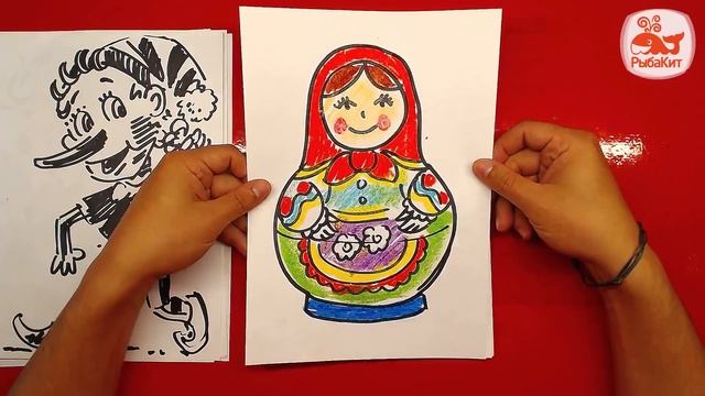 Смотрю рисунки из СКАЗОК / Сказочные герои на РыбаКит смотреть онлайн