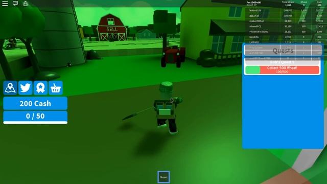Симулятор Фермера в Роблокс Farming Simulator а какой инвентарь у тебя? смотреть онлайн