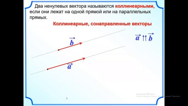 8 класс векторы 15 апреля смотреть онлайн