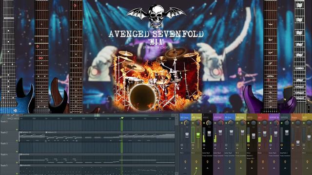FL STUDIO METAL - Avenged Sevenfold "M.I.A" (COVER) смотреть онлайн