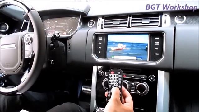 Range Rover IV - цифровое ТВ на штатный монитор смотреть онлайн