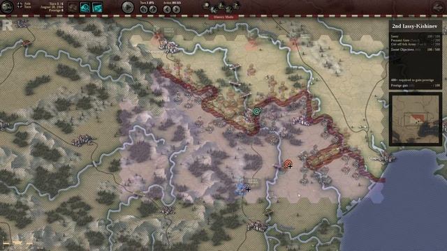 Lets Play: Unity of Command - The Red Turn Campaign: 2nd Iassy Kishinev Brilliant Victory (HD) смотреть онлайн