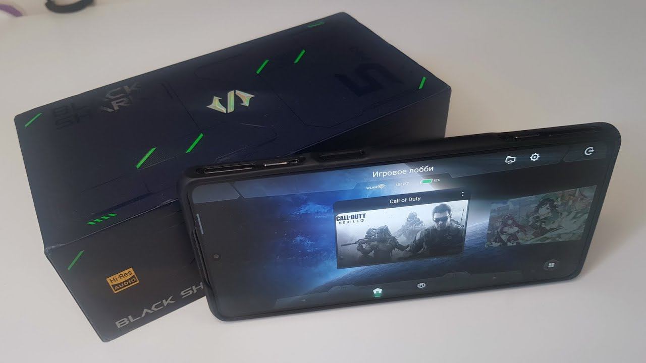 120 Вт зарядка, все игры на максимум. BlackShark 5 PRO или не обошлось без косяков смотреть онлайн