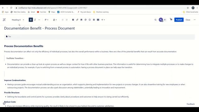 Confluence For Beginners - Table of Content & Expand Macro(Lesson-8) смотреть онлайн