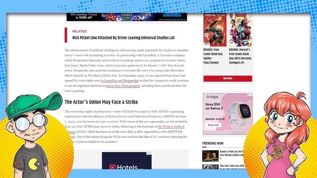 Disney Wants to OWN Actors' Voices for AI Performances?! смотреть онлайн