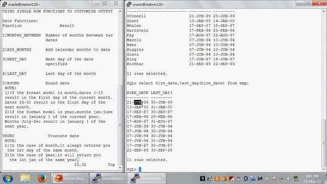3.6 Date functions continued смотреть онлайн
