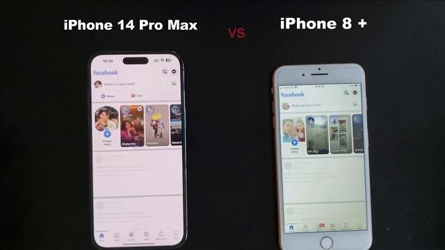 iPhone 14 Pro Max vs iPhone 8Plus- SPEED TEST смотреть онлайн