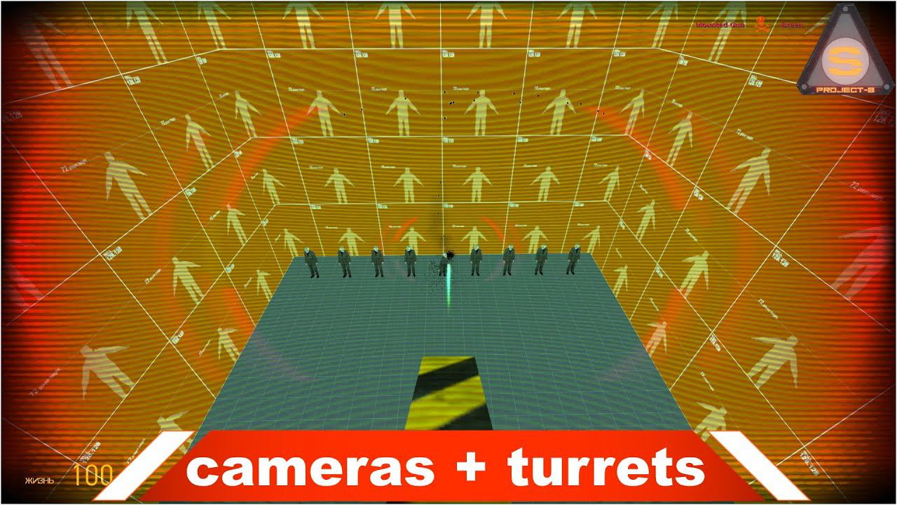 Source Engine - Cameras and Turrets (Камеры и турели - удалённое управление)#tutorial смотреть онлайн