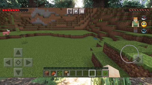 HUD Minecraft show compass clock смотреть онлайн