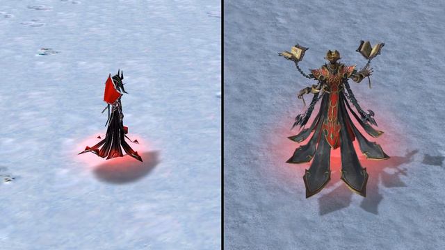 Undead Models - Side by Side Comparison | Warcraft 3 Reforged Beta смотреть онлайн