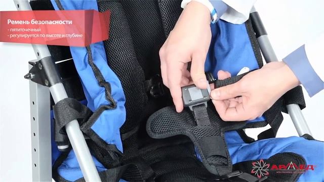 Кресло коляска для инвалидов CONVAID EZ RIDER EZ14 смотреть онлайн