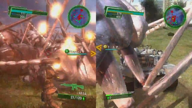 T & P Plays E.D.F Earth Defense Force 4.1 The Shadow of New Despair смотреть онлайн
