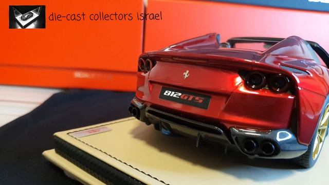 mr collection 1/18 ferrari 812 gts смотреть онлайн