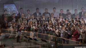 Пение «Мои источники в Тебе, мой Бог» - Молодежный хор