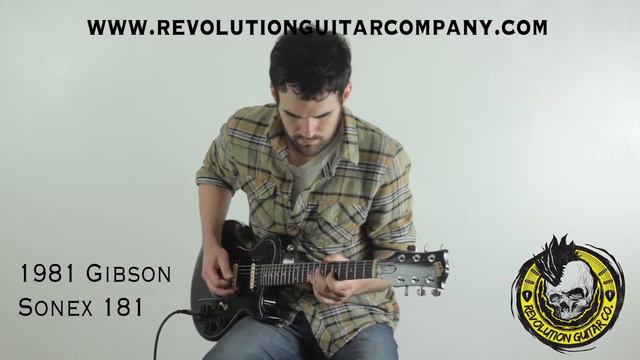 1981 gibson sonex 181 - THE REVOLUTION GUITAR COMPANY смотреть онлайн